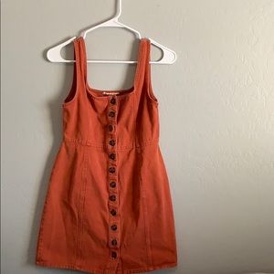 Target Orange Denim Dress